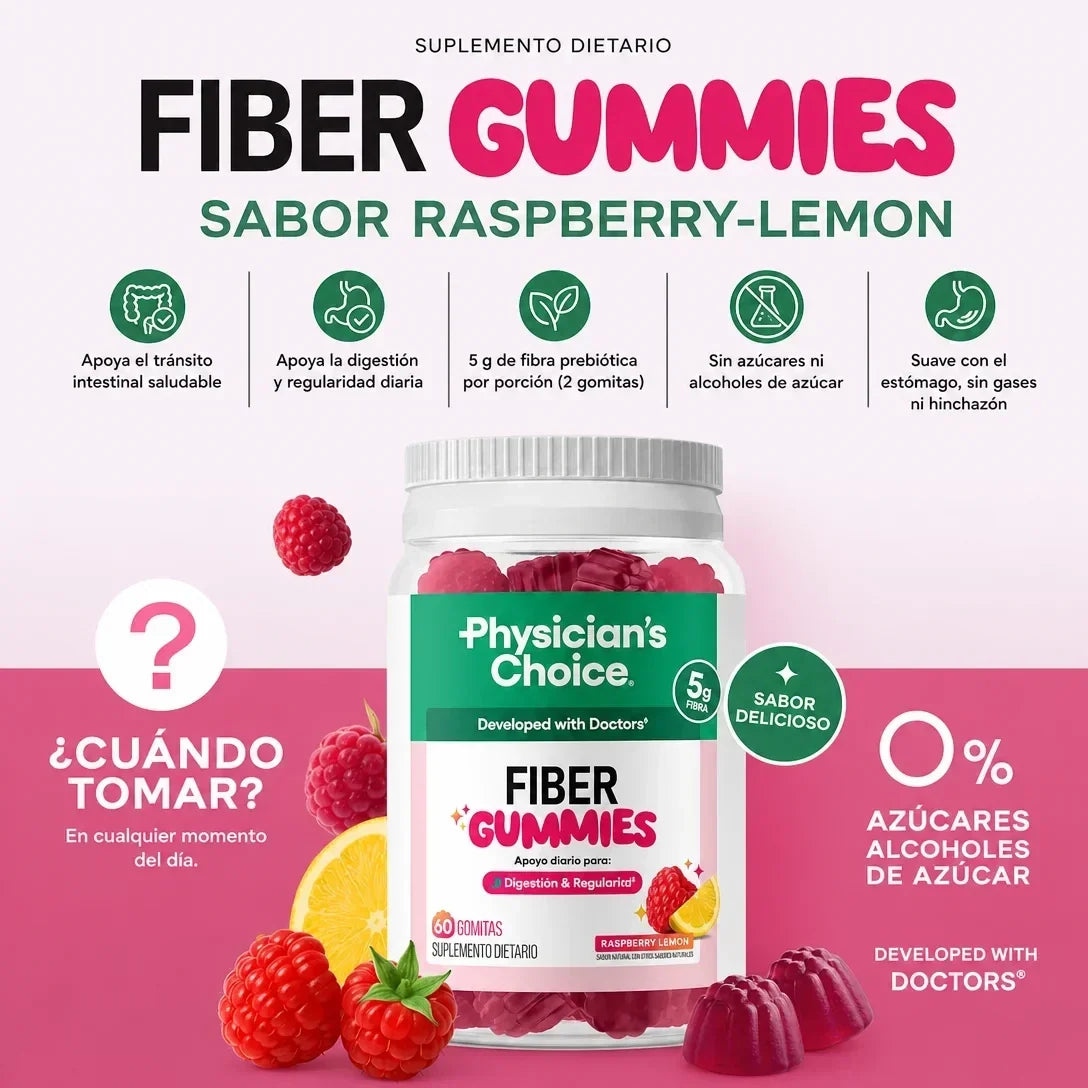 Gomitas de Fibra Physician's Choice